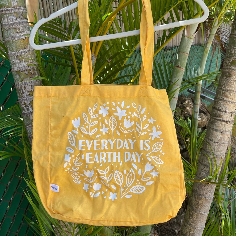 “Everyday is Earth day” Tote